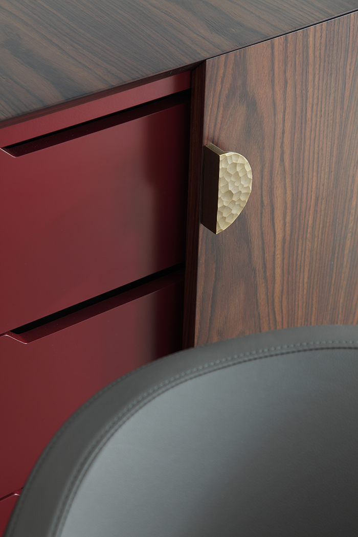 Ensuite bathroom, with mosaic tiling