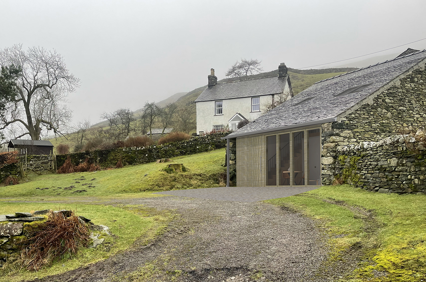 Lake District agricultural building conversion